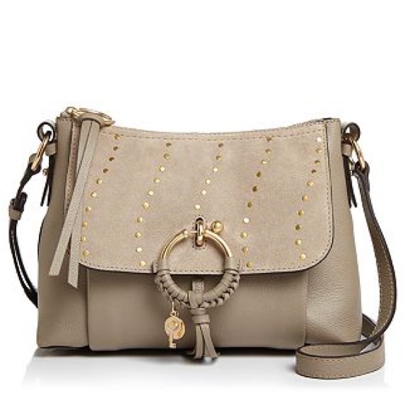 See By Chloe Handbags - SEE BY CHLOÉ Joan Small Leather & Suede Bag